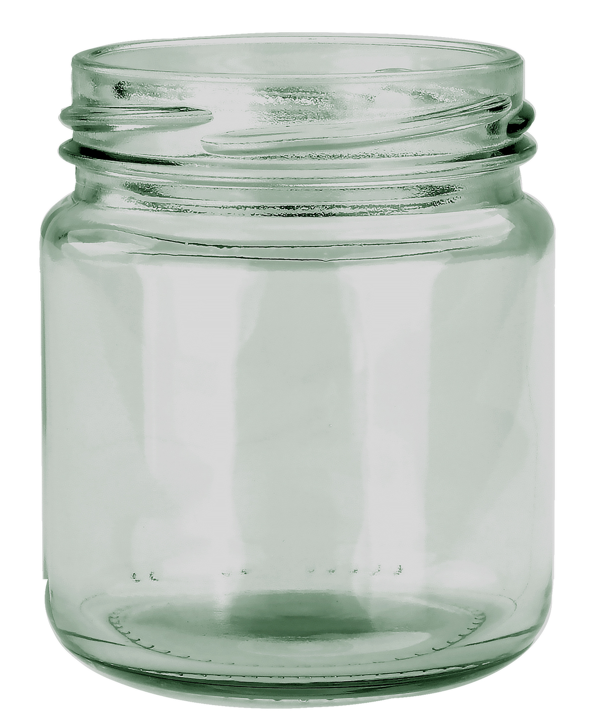 Round Glass Jars - 200ml- Glass Jars with 5 Lid Colour Options