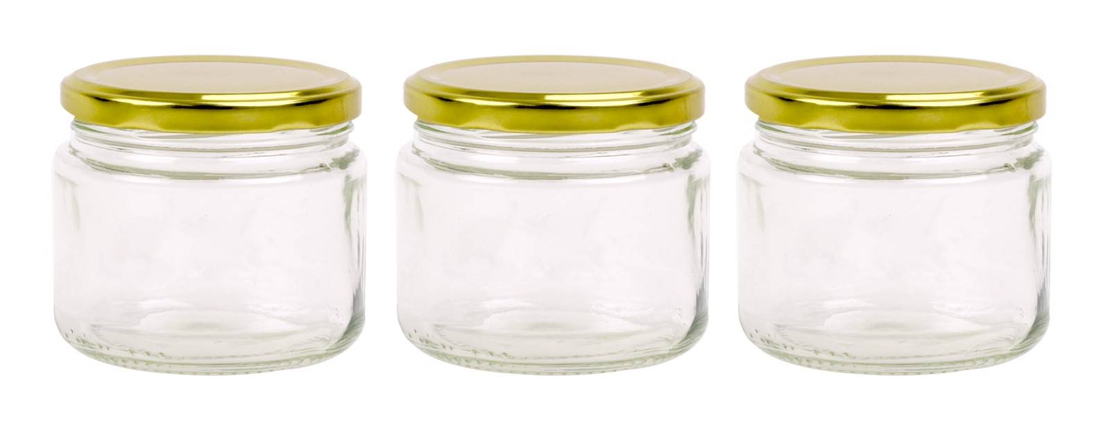 Australian Made Round Glass Jar With Lid Honey Jar Jam Jar