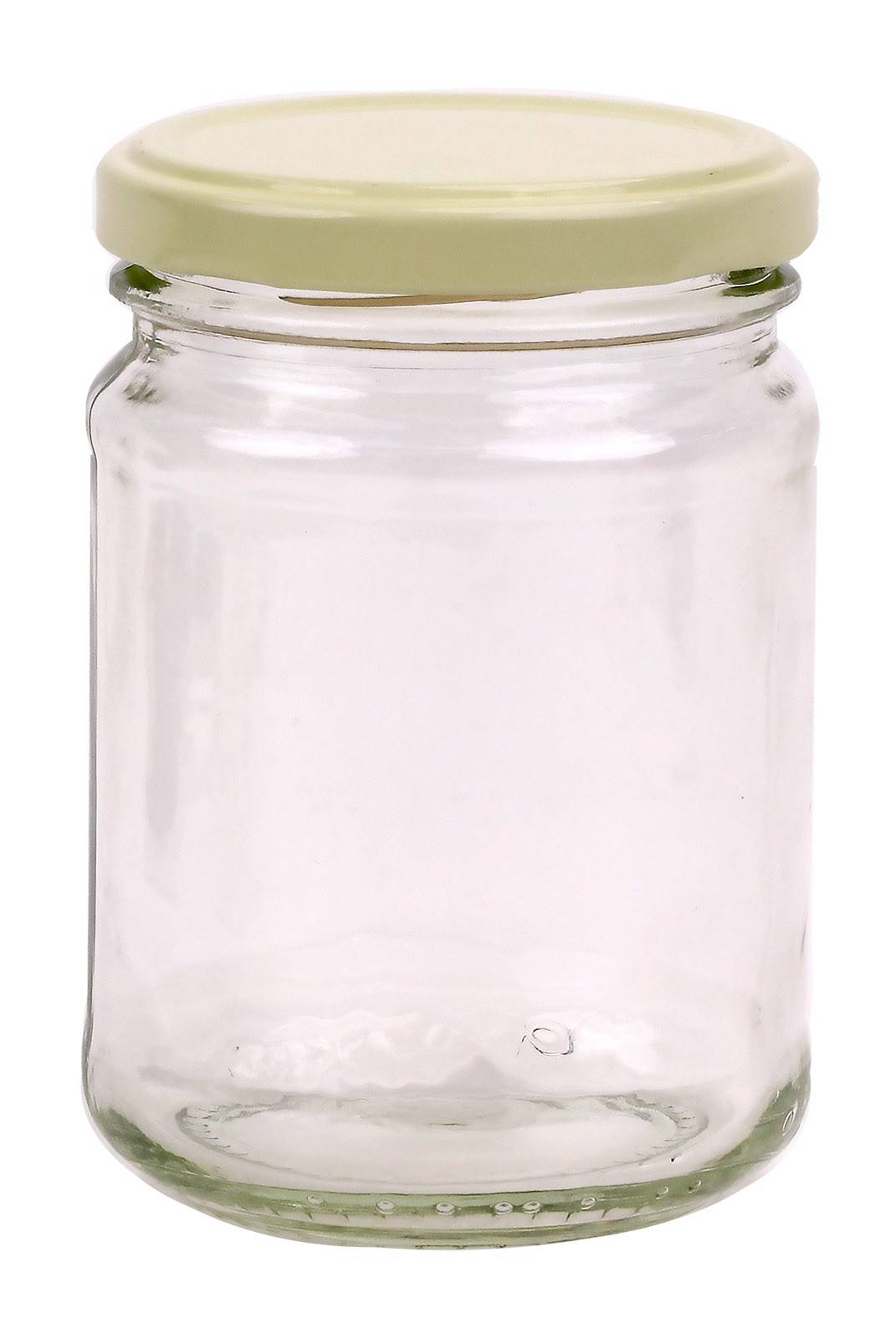 Bulk Buy Australian Made 250ml Round Glass Jars With Metal Lid