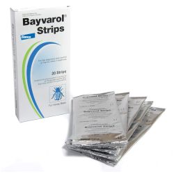 Bayvarol Varroa Strips - Pack of 20 - Treats 5 Brood Boxes