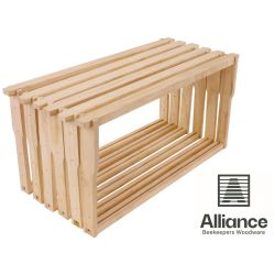 Alliance Full Depth Frames 100 Pack - 13mm Grooved Bottom Bar