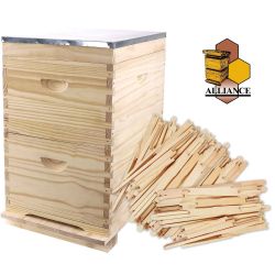 Unassembled 16 Frame Full Depth Beehive with 16 Frames