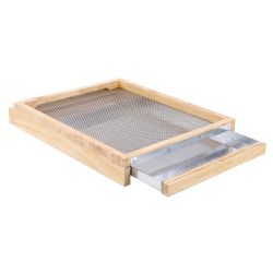 Mesh Base With Galvanised Drawer for 10 Frame Beehive