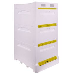 Beehive - High Density Expanded Polystyrene Triple Level 9F Beehive