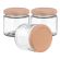 Pallet of 4,046 Round Glass Jars - 200ml size - with Lids & GST Incl.
