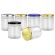 250ml Cylinder (Round) Glass Jar With Lid