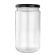 750ml Cylinder (Round) Glass Jar With Lid