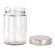 Pallet of 2,097 Round Glass Jars - 380ml / 500g size - with Tall Lids & GST Incl.