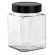 Pallet of 2,288 Square Glass Jars - 380ml / 500g size - with Tall Lids & GST Incl.