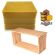 Bees Wax Foundation & Full Depth Alliance Timber Frames 100 Pack Kit