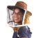 Beekeeping Ranchers Hat and Veil - with Shoulder Straps