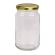 Round Glass Jars - 375ml / 500gm size -  with Gold Lids. Australian Made