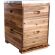 Double Level Full Depth Acacia Beehive, 10 Frame, No Frames.  Assembled Lid & Base