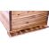 Double Level Full Depth Acacia Beehive, 8 Frame, No Frames.  Assembled Lid & Base