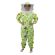 Green Patterned Cotton Bee Suit - Round Hat