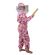 Pink Patterned Cotton Bee Suit - Round Hat