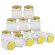 Pallet of 2,288 Square Glass Jars -  380ml / 500gm size - with Lids. GST Incl.